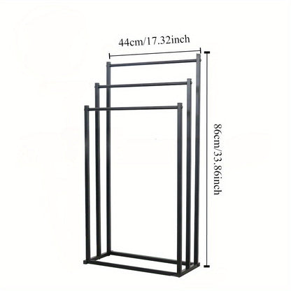 Praktisk Hängare för Handduk - För ett Prydligt Badrum