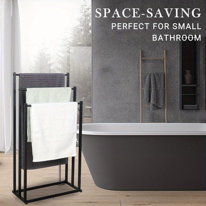 Praktisk Hängare för Handduk - För ett Prydligt Badrum