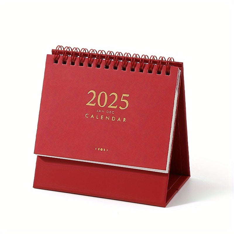 Skrivbordskalender med daglig planerare-layout