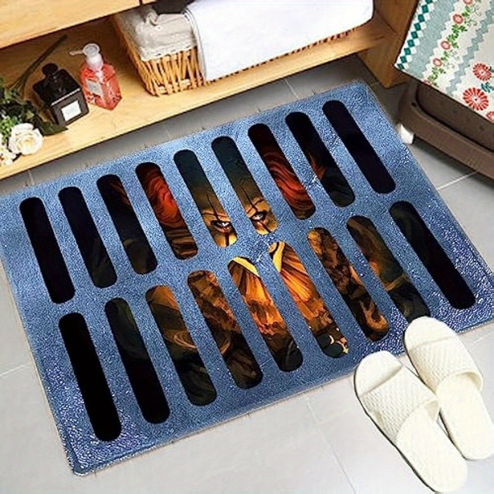 Dörrmatta Halloween Horror Halkfri Polyester Matta