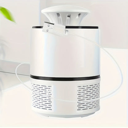 USB Tyst Mygglampa – Automatisk Insektsfångare med Blått Ljus