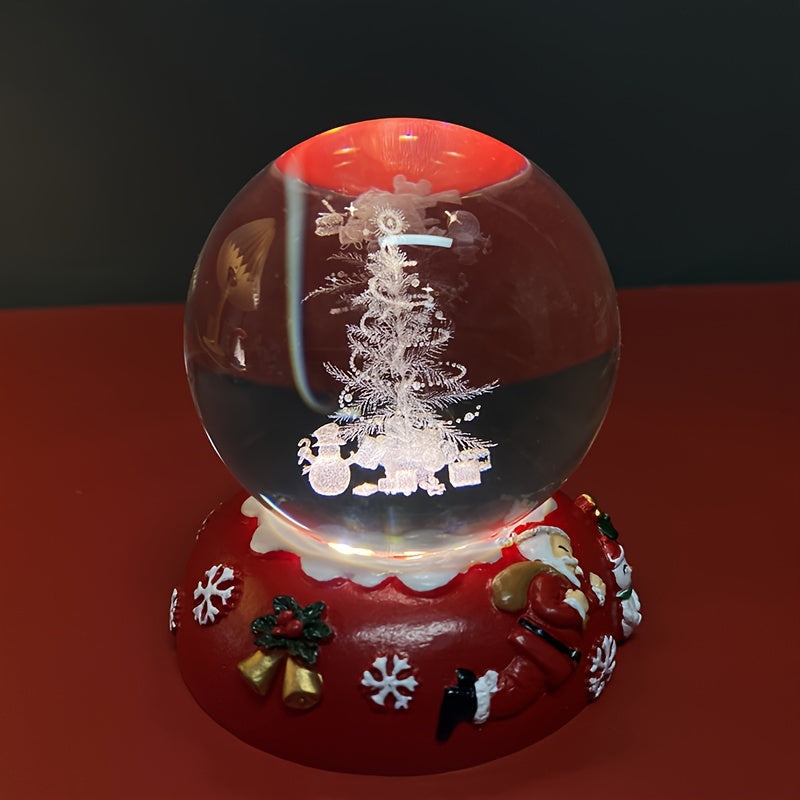 CrystalLight - USB-driven Kristallbordslampa