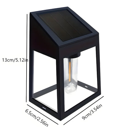 MeadowGlow Light – 2 st Återuppladdningsbara Solträdgårdslampor