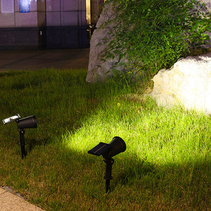 Trädgårdslampa med solenergidriven LED-uppsättning