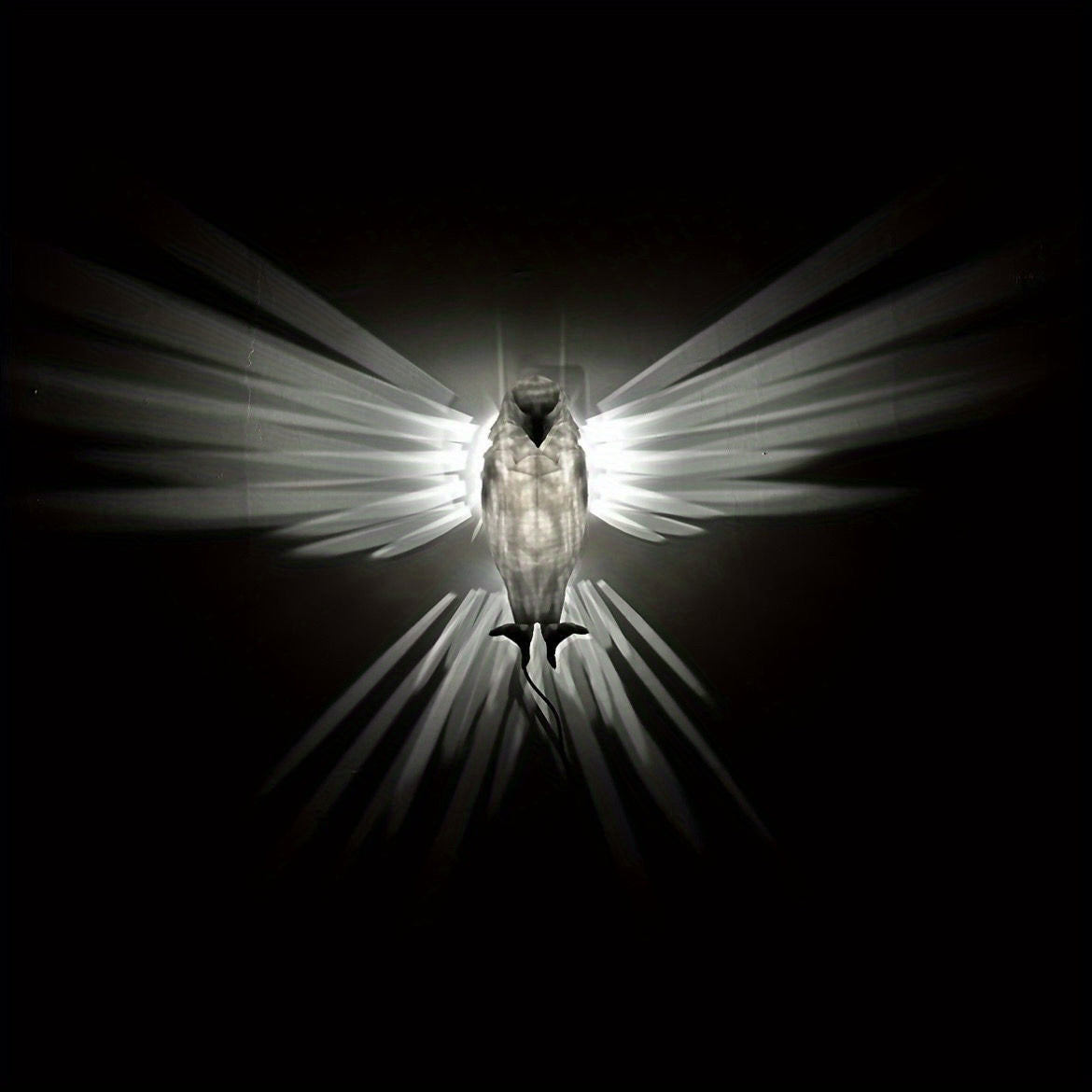 UggleGlow - Geometrisk Uggla LED Väggdekoration för Säsongsfirande