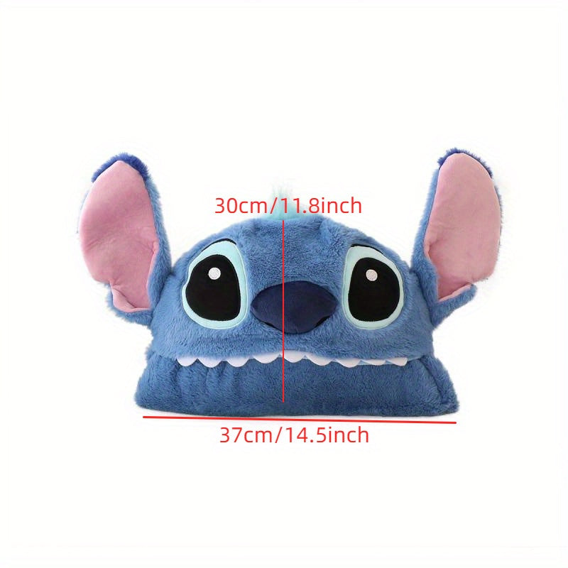 Disney Stitch Hoodie Filt – Varm och Söt för Sommargyllene Nätter eller Högtider