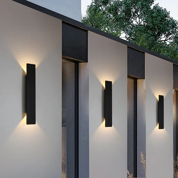 LED Vattentät Vägglist Lampa