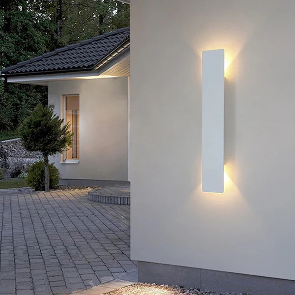 LED Vattentät Vägglist Lampa