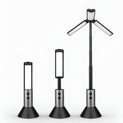 LED Campinglampa med USB – Fällbar &amp; Uppladdningsbar | 270° Svängarm &amp; Flera Ljusstyrkor