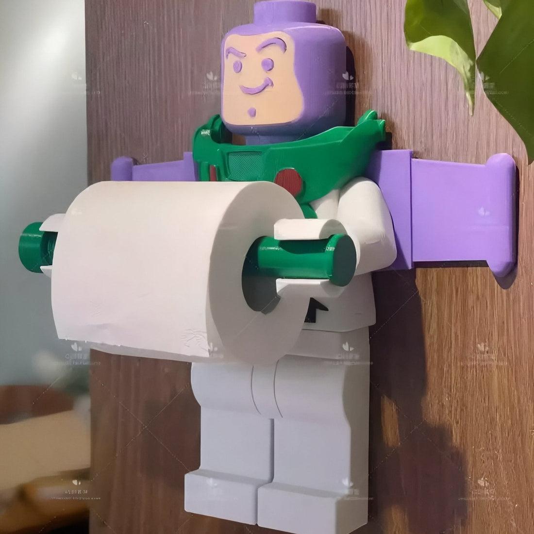 Carvallo - Karaktärsinspirerad Vägmonterad Toiletpappershållare med en finurlig touch