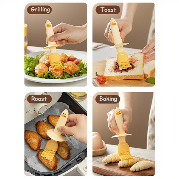 Carvallo – Den praktiska oljedosern med integrerad silikonborste!