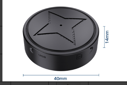 GPS Tracker för fordon med magnetfäste