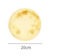 Utomhus Trädgårdslampa Måne Boll Lampa