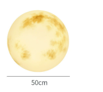 Utomhus Trädgårdslampa Måne Boll Lampa