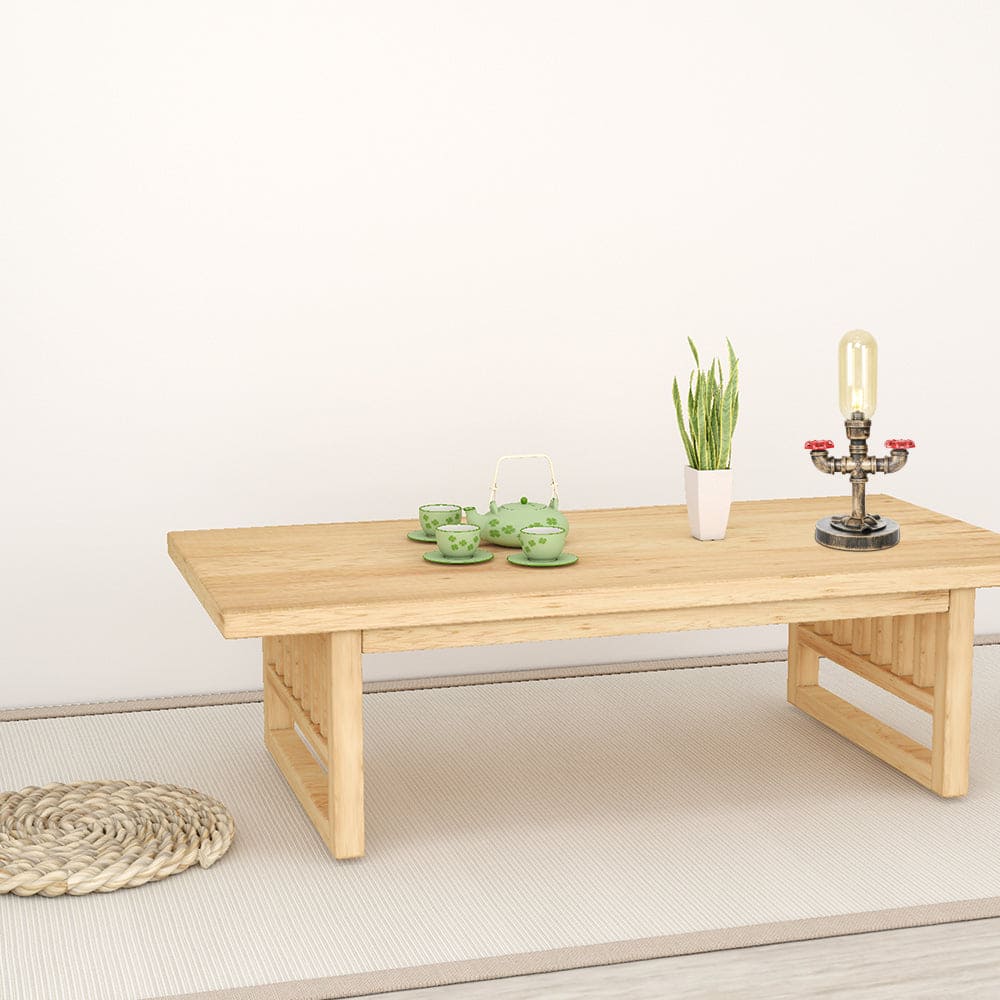 RoboGlow - Modern Bordslampa med Industriell Design och Metallrör