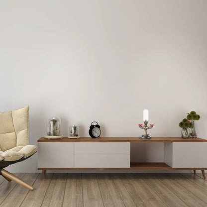 Carvallo - Bordslampa Design Industriell med Metallrör