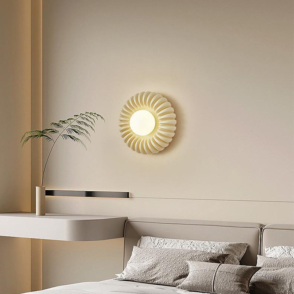 Fransk Stil Kreativ Harpiks Korridor Vägglampa