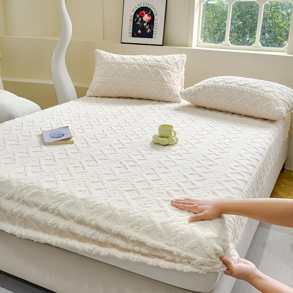 Premium Velvet Sherpa Sängset