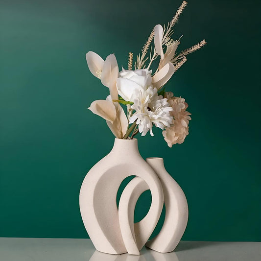 Unity Vase Duo | Modern Abstrakt Keramik