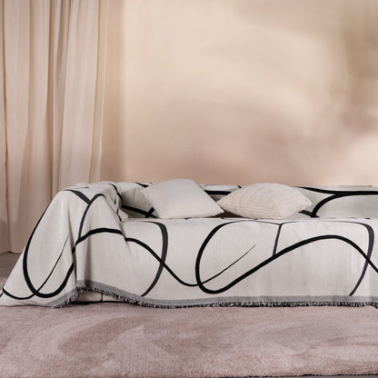 Geometrisk Boho Stil Soffa/Söngtäckning