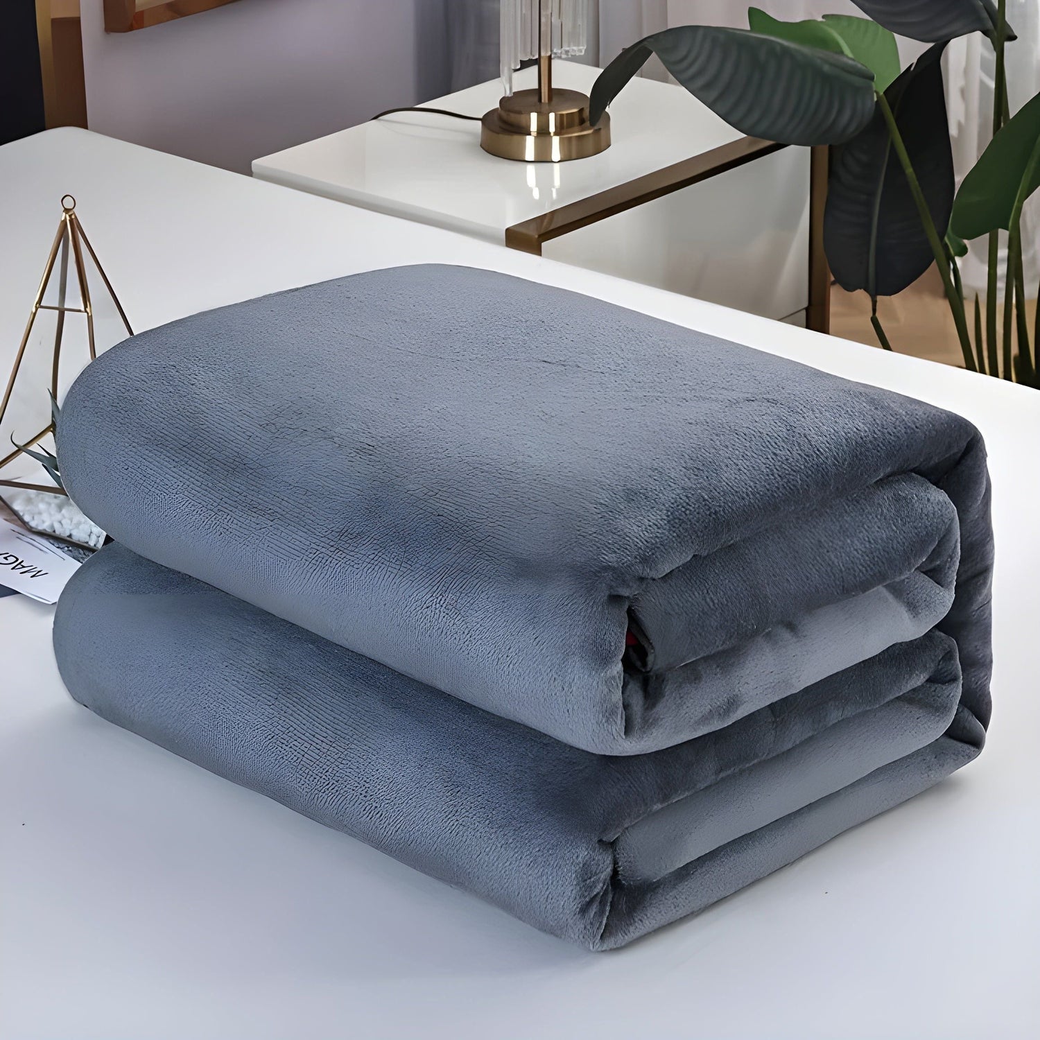 FluffyFleece Blanket - Hållbar tjock fleece vinterfilt