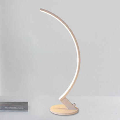 Luminoso - Ljusar upp ditt rum med den stiliga bågmetsmoderna bordslampan från Luminoso