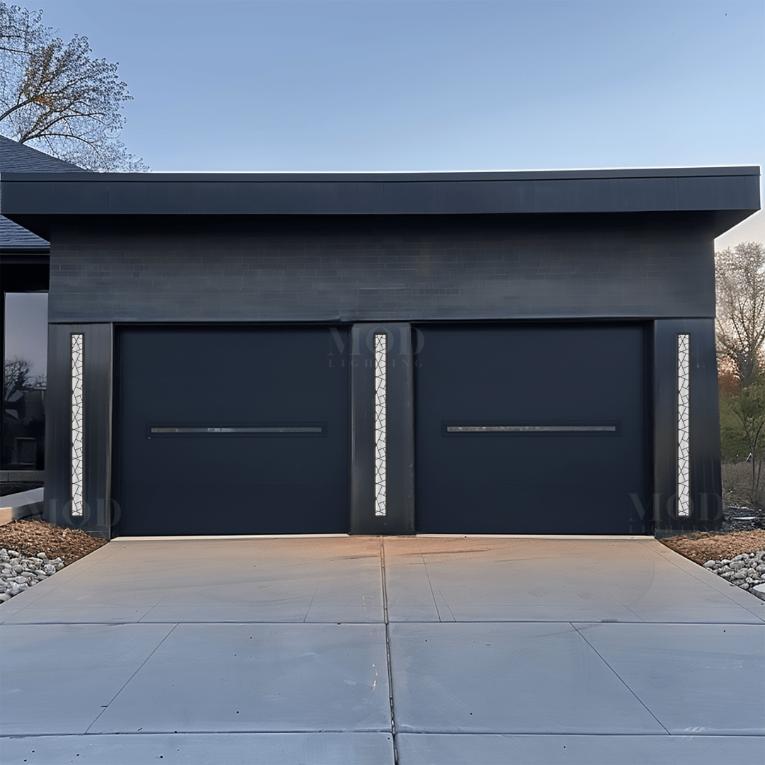 Vägglampa Modern Utomhus LED Panel Armatur