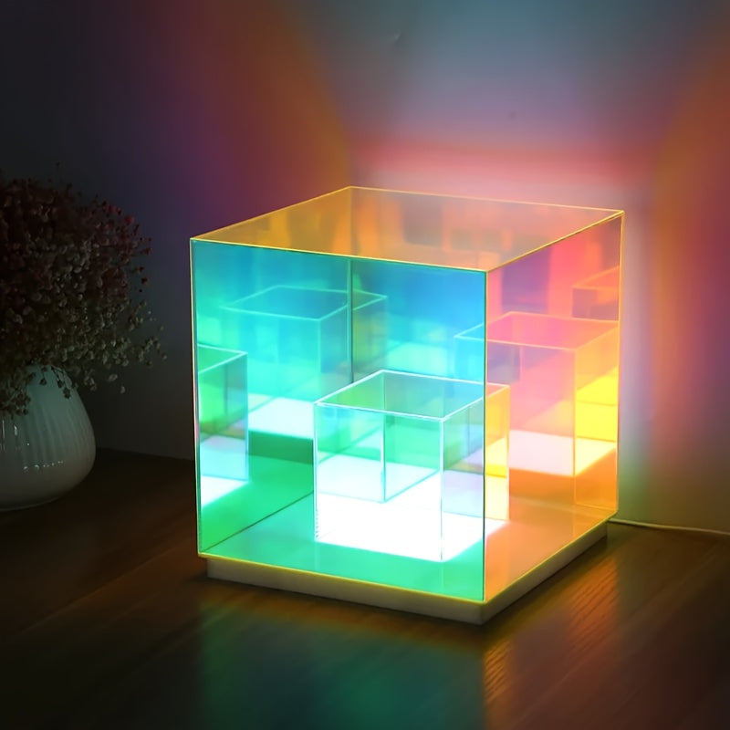 LumiLuxe - Traditionell LED Bordslampa, 3-Färgs Justerbar, USB-Drevna