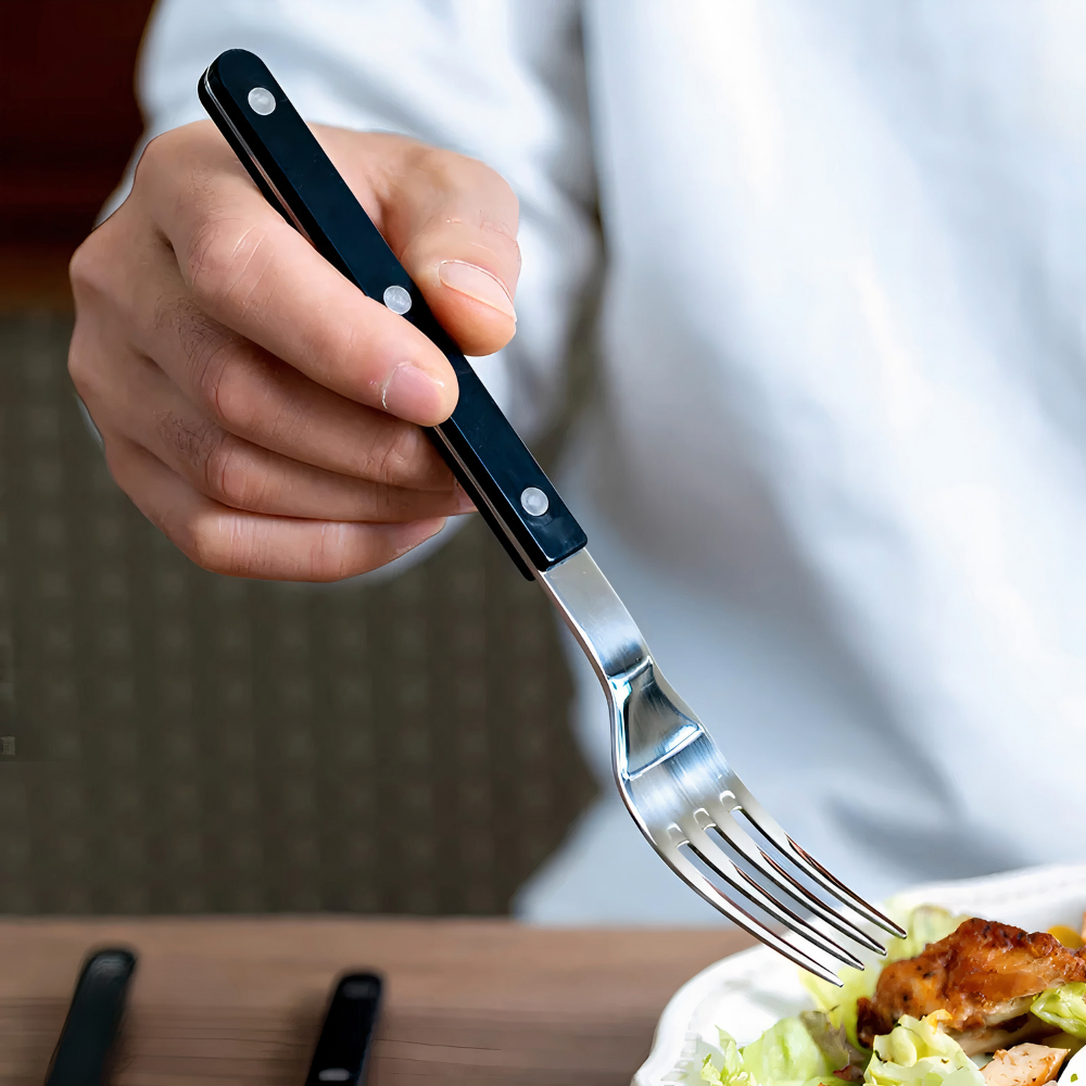 Bestickset i rostfritt stål modern bestick