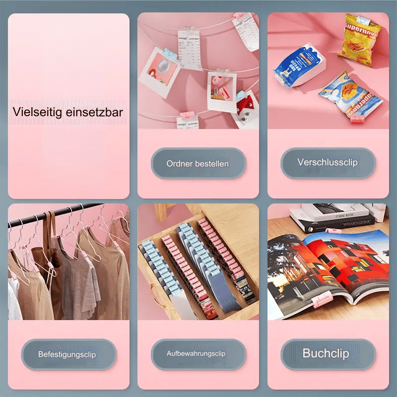 Carvallo | LinenClipper - Nya sänglakan grepp för bladfäste clips