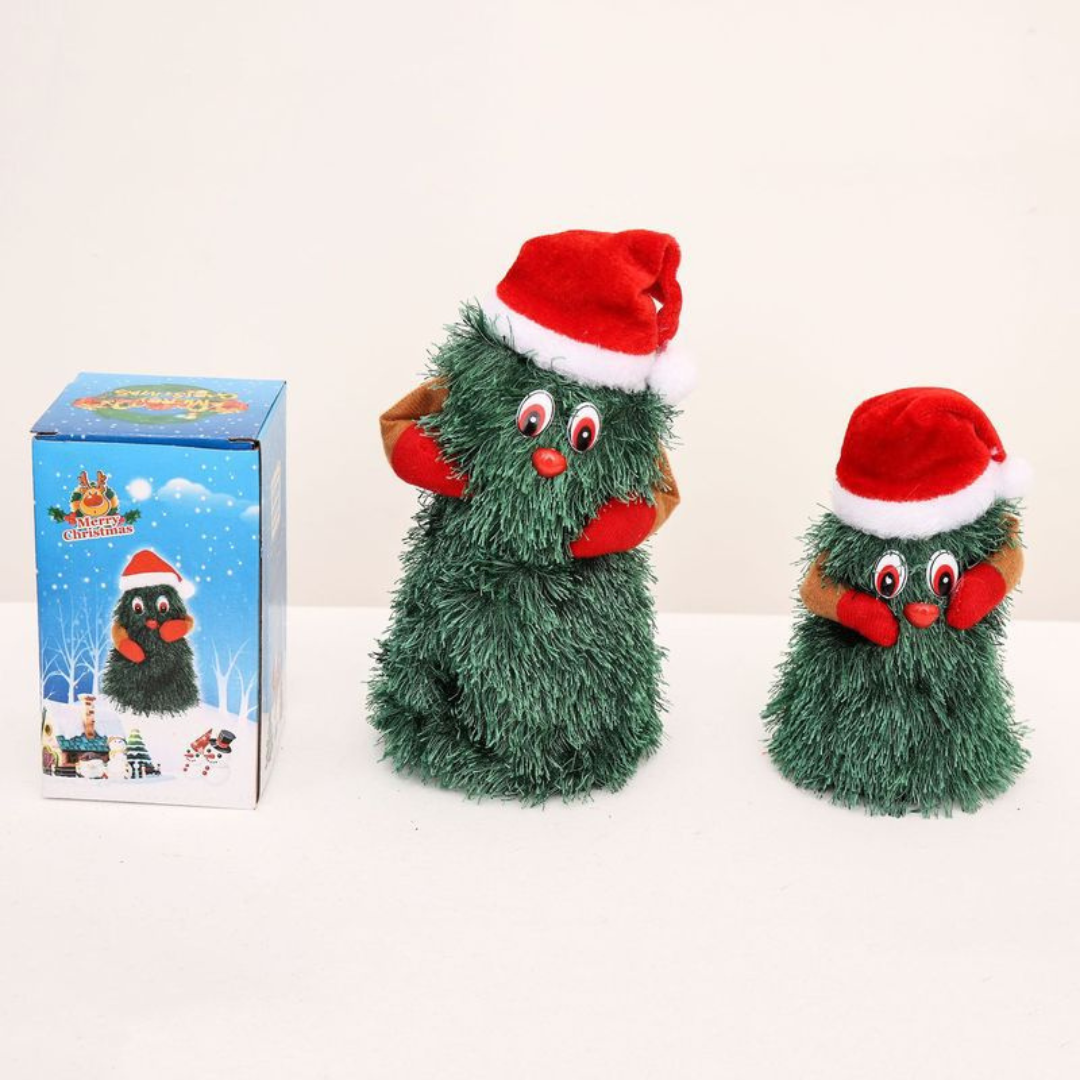 Klibbande jultomte barnleksak