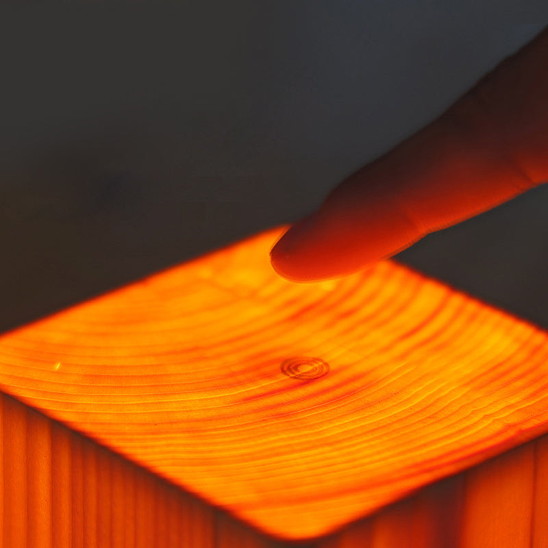 LumiChampi – Taktile LED Nattlampa i Svampform, Uppladdningsbar och Dimbar