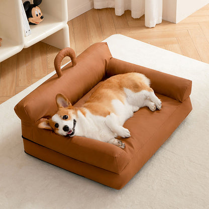 Elevated Pet Sofa Bed Stilig Vattentät Ergonomisk Komfort
