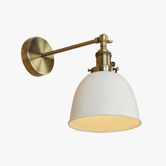 Liam Vintage LED Vägglampa Inomhus Svart Sovrum Metall