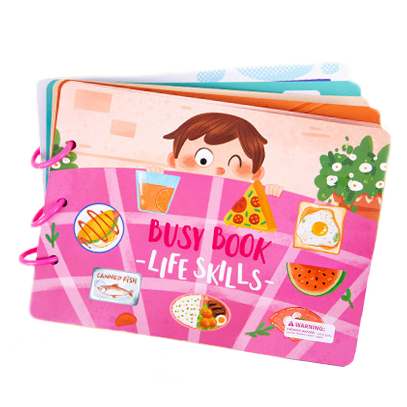 BusyBook - Montessori Hållbar Berättelsebok