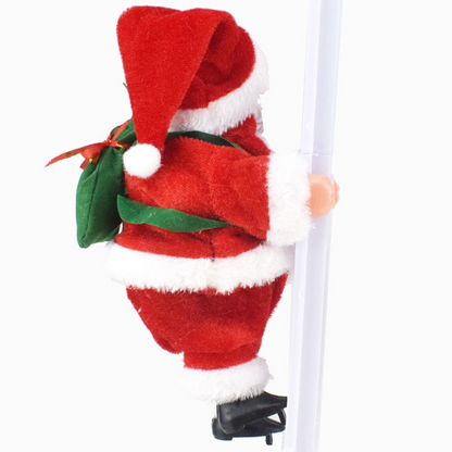 Läderklättrande Jultomte