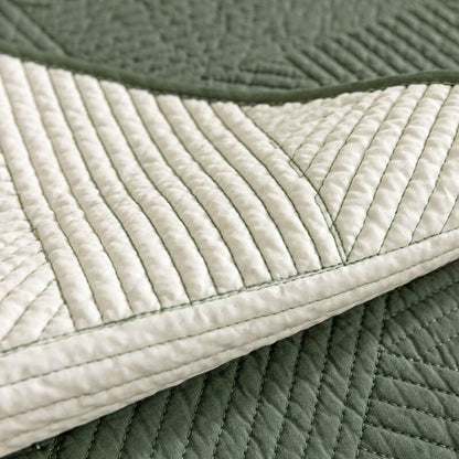 Minimalist All-Season Solid Cotton Geometric Sofföverdrag