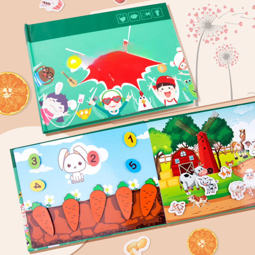 BusyBook - Montessori aktivitetsbok