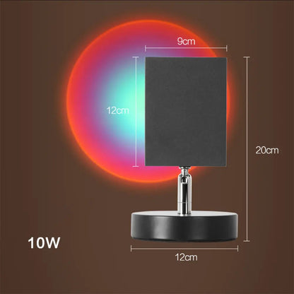 Carvallo - Bordslampa Stil Solnedgång