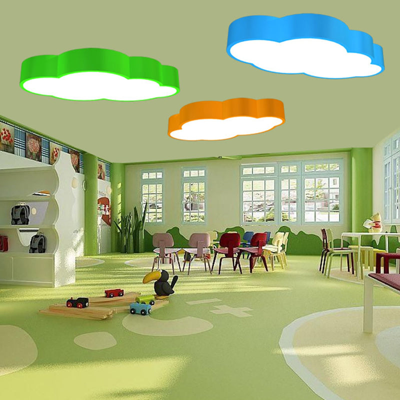 Barn Taklampa Moln Design LED Flushmount