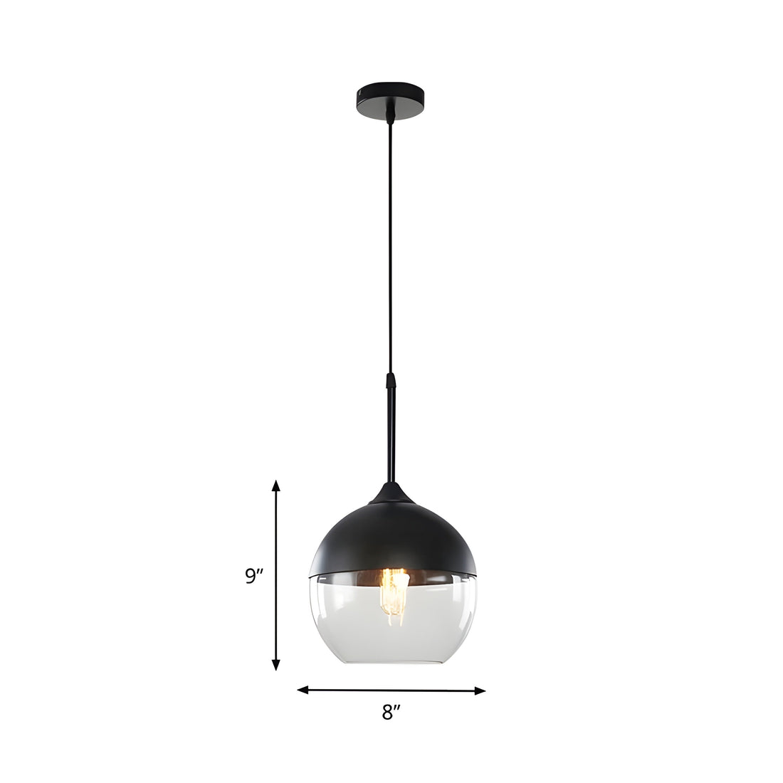 RusticLuxe Light - Vintage Hänglampa gjord av Trä