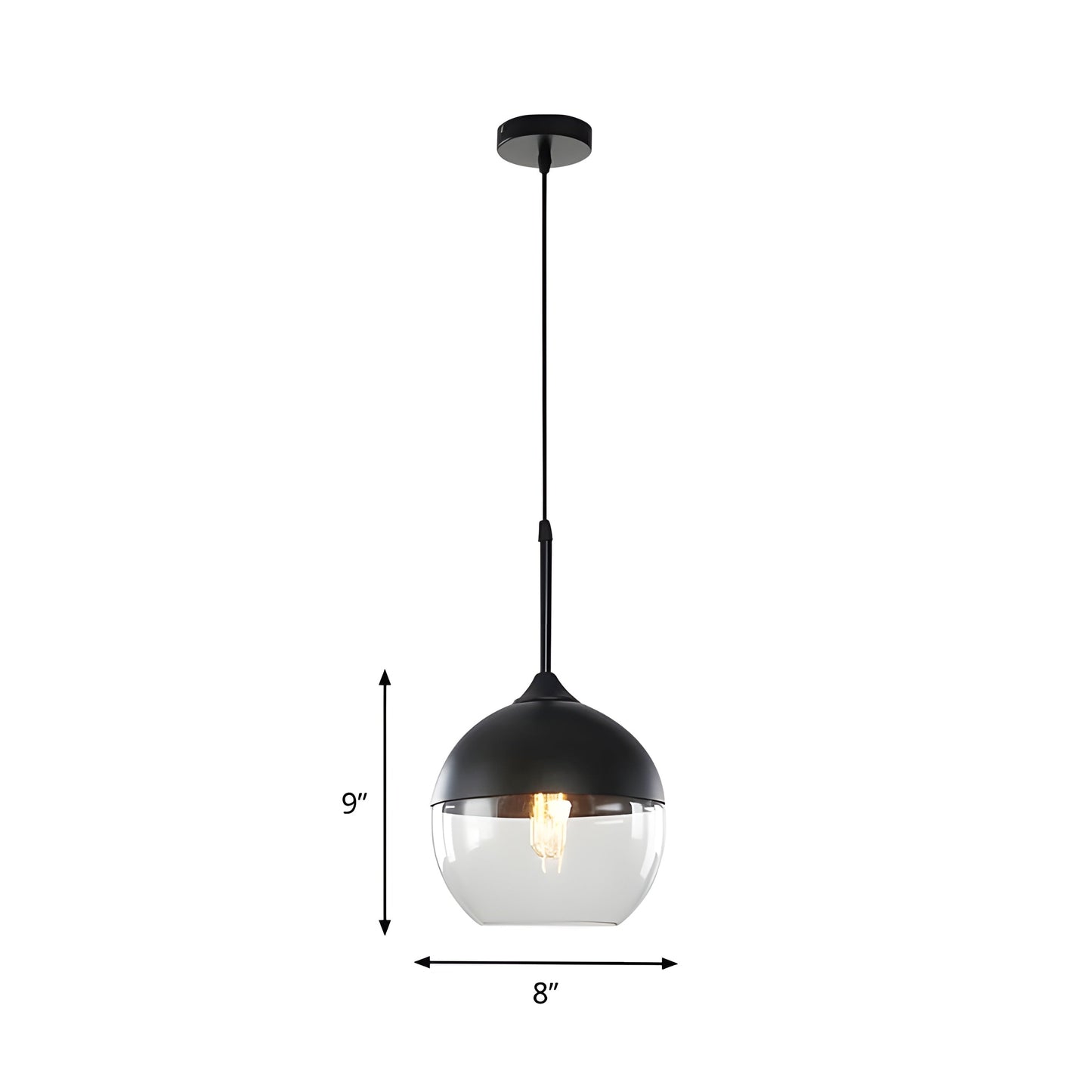 RusticLuxe Light - Vintage Hänglampa gjord av Trä