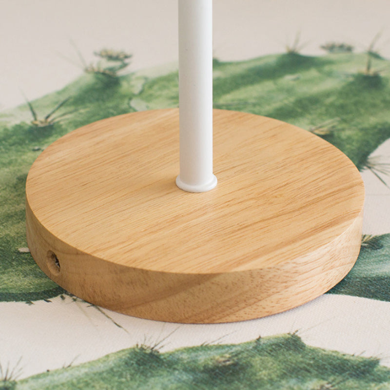 NordicDome - Metall- och Trävägglampa med Fågel för Barnrum