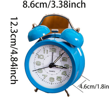 Tidlös Echo Elegant Klassisk Väckarklocka med Nattlampa