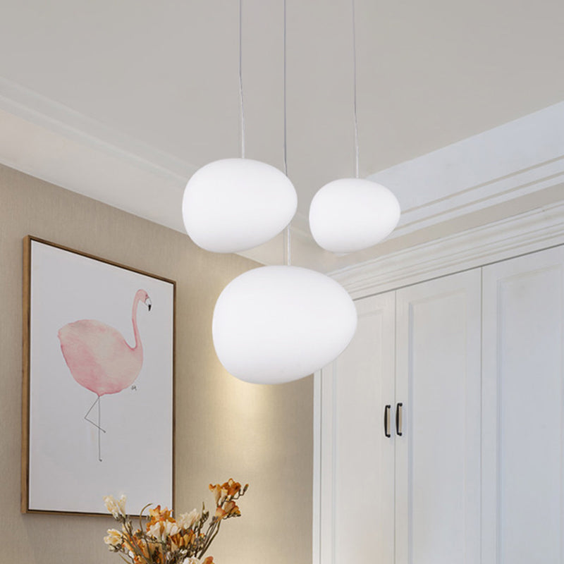 LuxeGlow - Svävande Kiselmatta MatsalHänglampa i Högkvalitativ Plast med 1 Lampa