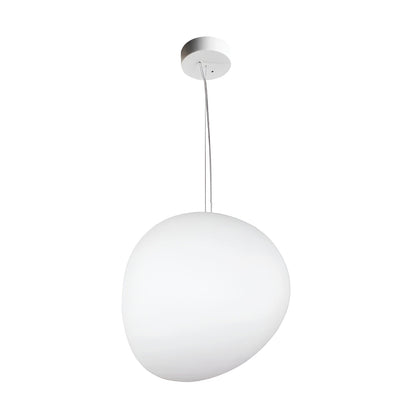 Pendellampa med svävande stenar – Dekorativ design för matsal och vardagsrum