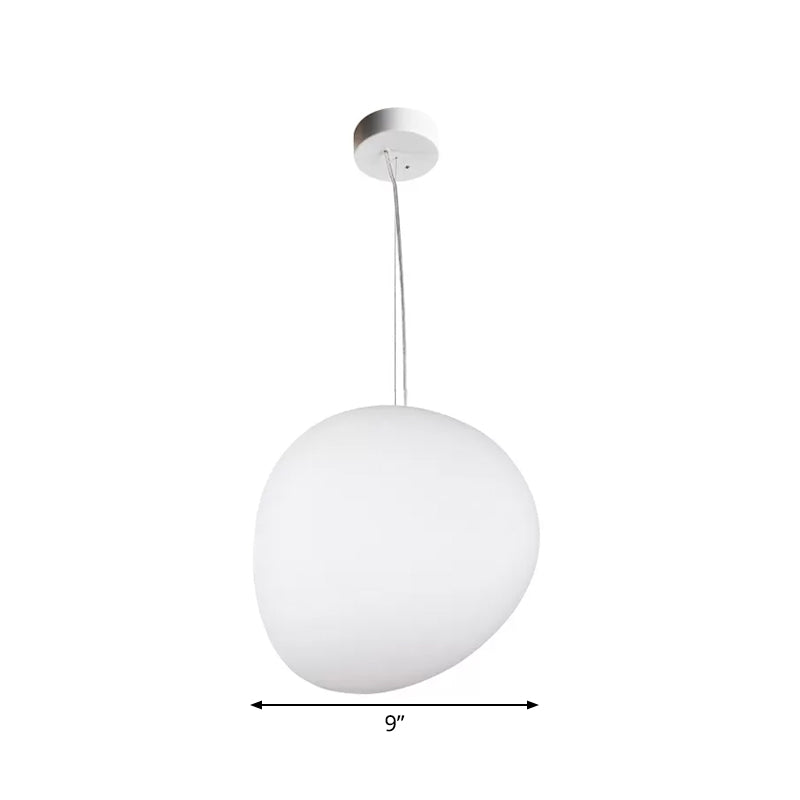 LuxeGlow - Svävande Kiselmatta MatsalHänglampa i Högkvalitativ Plast med 1 Lampa