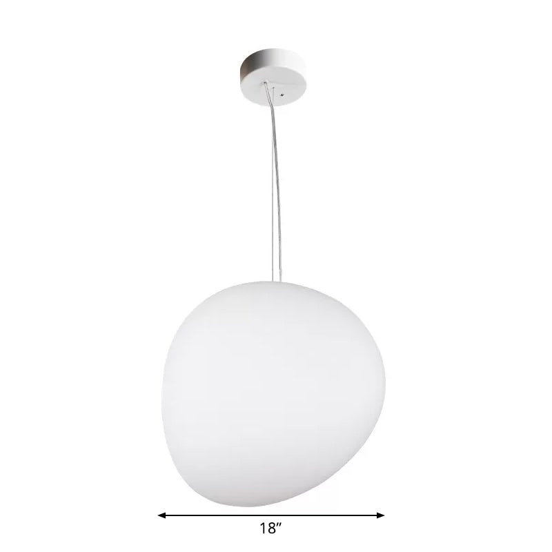 LuxeGlow - Svävande Kiselmatta MatsalHänglampa i Högkvalitativ Plast med 1 Lampa