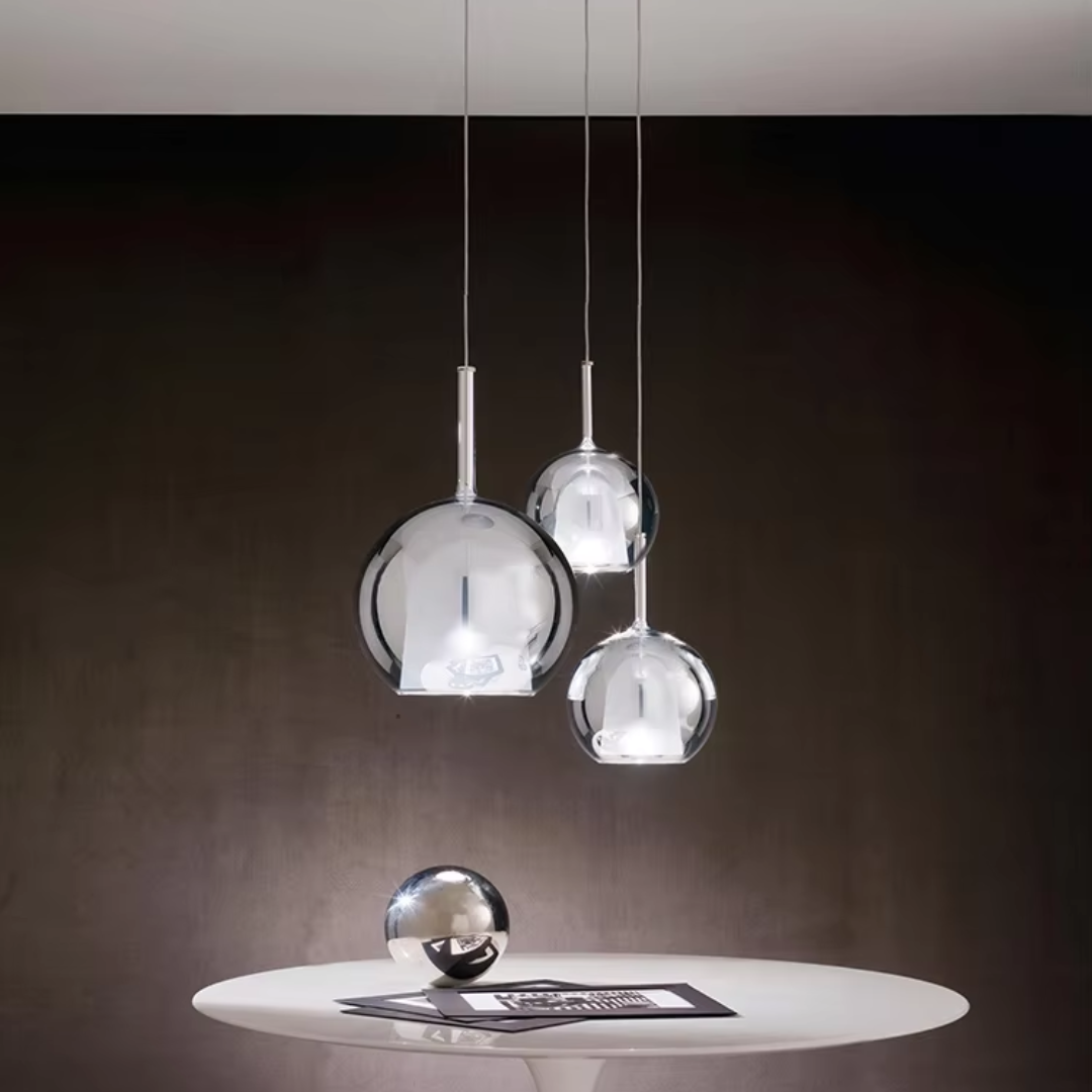 CelestialGlow Light - Modern Glaspendelarmatur