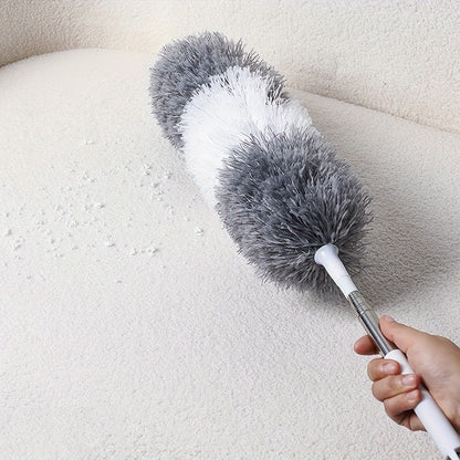 Utbyggbar Mikrofiber Dammvippa – Tvättbar, Flexibel och Perfekt för Höga Tak